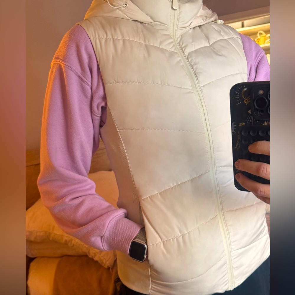 Zara white vest